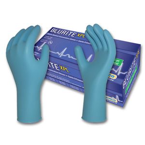 Gloves Nitrile Powder Free BluRite XPL Large 8 Mil  50/bx