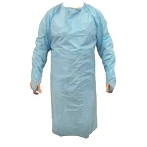 Gown Polyethylene w/Thumbholes 1.2 Mil Blue 200/cs
