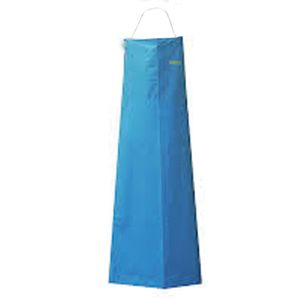 Apron PVC Supported 14mil 35x45" Blue 24/cs