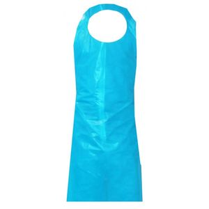 Apron Polyethylene Disposable 1.5mil 28x46" Premium Blue 5x100/cs