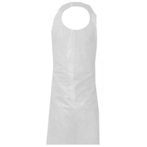 Apron Polyethylene Disposable 1.5mil 28x46" Premium White 5x100/cs