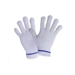 Gloves Polyester String Knit Medium 12/bag