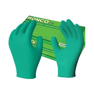 Gloves Nitrile Powder Free NE5 Green XLarge 5 Mil 100/bx