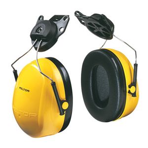 Ear Muffs Peltor Optime 98 3M Hard Hat Attached