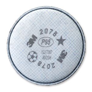 Filter Particulate P95 2078 3M Nuisance Level Organic Vapour/Acid Gas Relief 2/pack