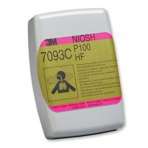 Filter Cartridge Hydrogen 3M Fluoride P100 Nuisance Level Organic  Acid Gas Relief 12/bx