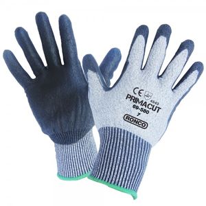 Gloves PU Palm Coated PrimaCut HPPE Large 6pr/bg