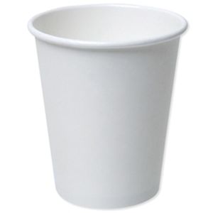 Cups Paper Hot 10oz 20x50/cs Plain White *Now Sold per Case