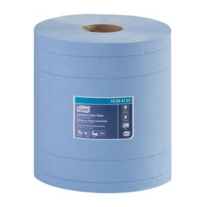 Tork Advanced Wiper 10"x250' 132451A 4 Ply Blue 4x190sht/rl
