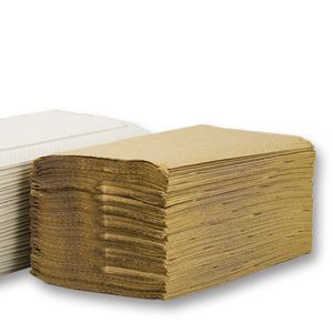 Hand Towel Singlefold Kraft 1 Ply 16x250/cs 60/sk H115