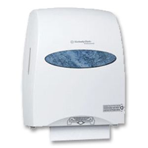 Dispenser Hand Towel Sanitouch White Hands Free KC 09995
