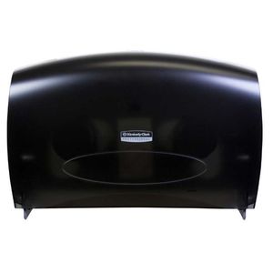 Bathroom Tissue Dispenser JRT Twin Black K.C 09551