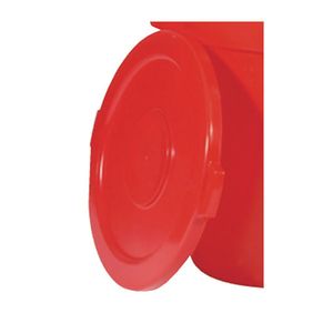 Lid for 44 gal Container Red