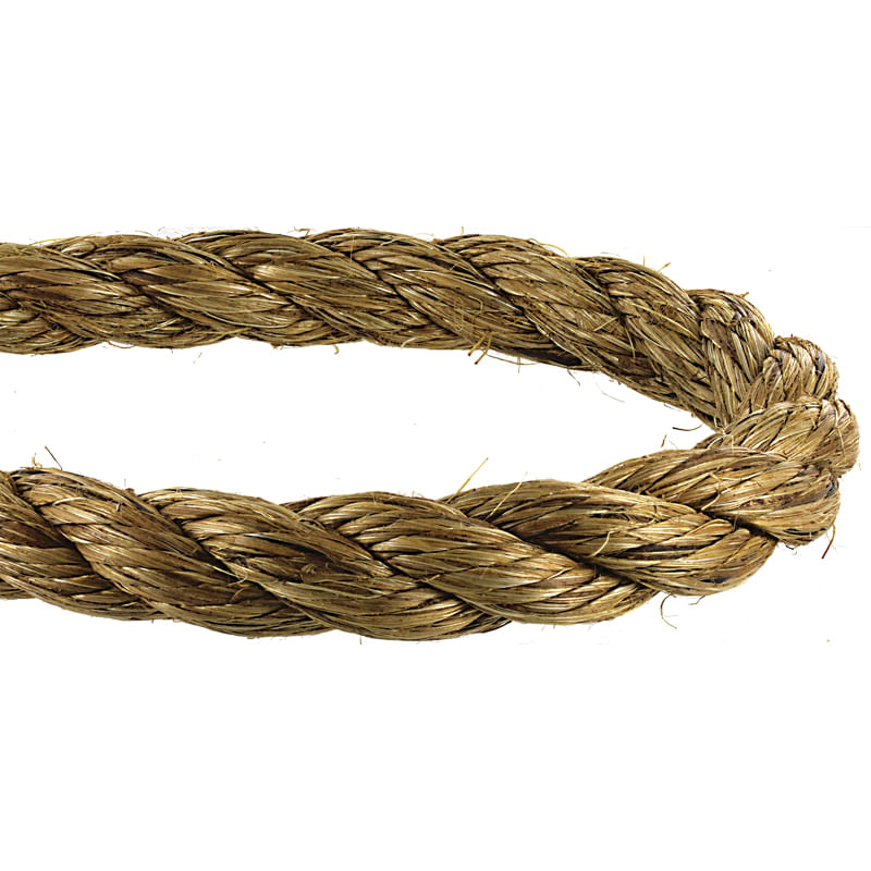 Rope Manilla 3 Strand Twisted Natural 3/8