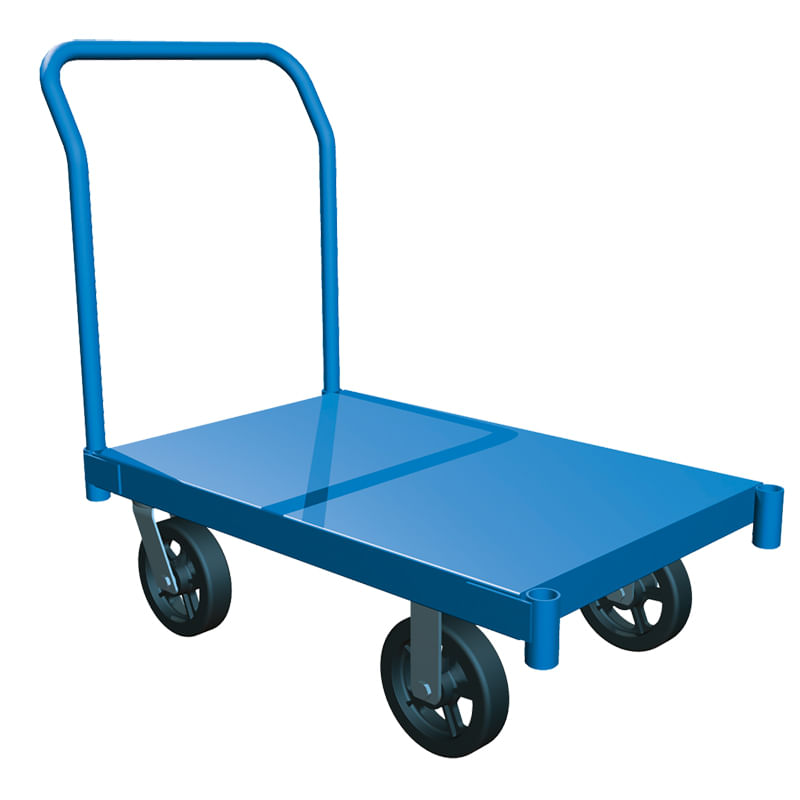 Platform Truck 24" x 48" Steel Deck Heavy Duty Whitebird