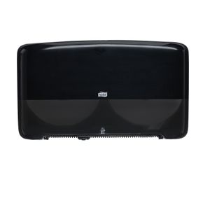 Bathroom Tissue Dispenser Mini Twin Black Tork 5555290