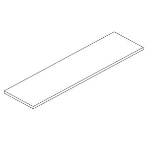 Flat Shelf No Holes 64x17" D9031C
