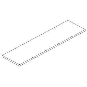 Flat Shelf w/Holes 64x17" D-9031A