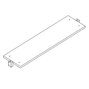 Center Mount Shelf 59x17" D9031CC-5917