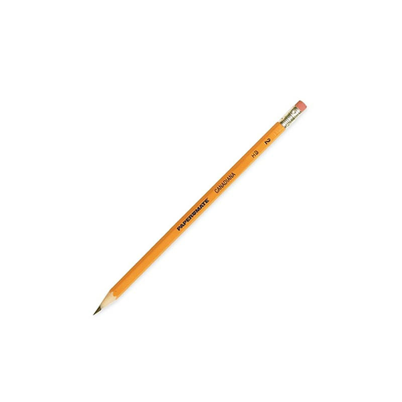 Pencil Papermate Canadiana HB 12/pk - Whitebird