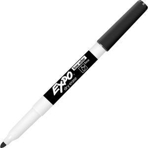 Marker Dry Erase Fine Tip Black Expo Low Odour 12/bx
