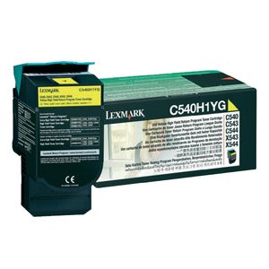 Laser Toner Lexmark C540,3, 4 Yellow High Yield 2000 Pages