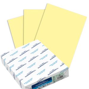 Paper 8-1/2" x 11" Canary 500/pk