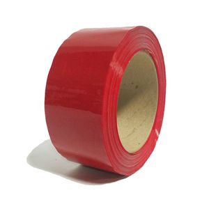 Tape Red PolyPro 48mmx100m w/ Acyrlic adhesive 48rls/cs