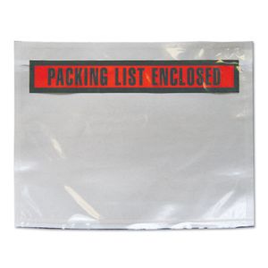 Packing List Envelopes "Packing List Enclosed" 7x5-1/2" 1000/cs