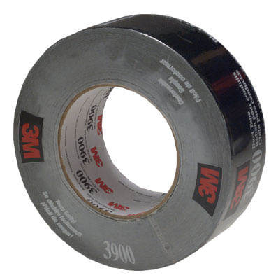 Tape 3900 3M Duct Multi Purpose 48mm X 55m Black 24rls Cs Whitebird   W6737 