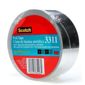 Tape 3311 Aluminum Foil 48mm x 45m 3.6 Mil 12/cs