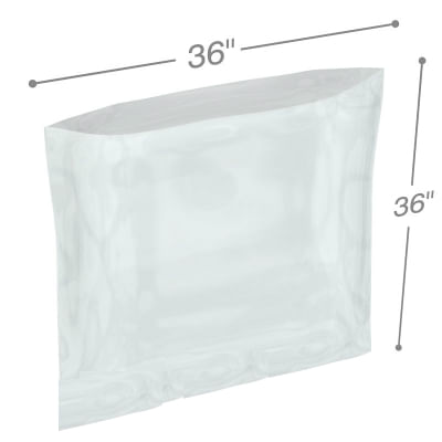 Bags Flat Poly 6 Mil 36x36
