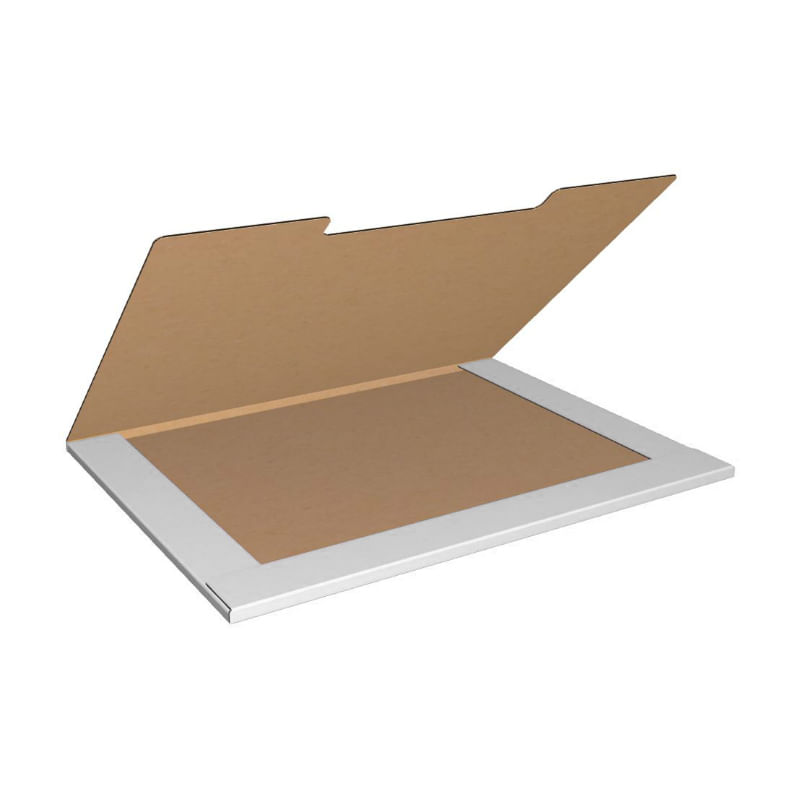 Mailers Corrugated Jumbo Fold Over 30x221/2x1/4 32B White 20/bndl