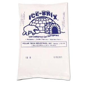 Cold Pack Ice Brix 6 oz. 5-1/2x4x3/4" 48/cs
