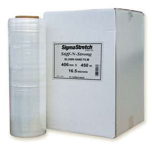 Stretch Wrap Hand 16" 1476' 65 Gauge Blown 4/case