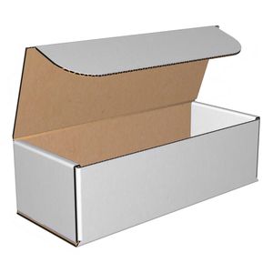 Mailers Corrugated 10x4x3 32B White 50/bndl