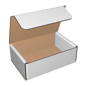 Mailers Corrugated 6x4x2 32B White 50/bndl
