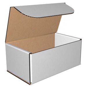 Mailers Corrugated 7x4x3 32B White 50/bndl