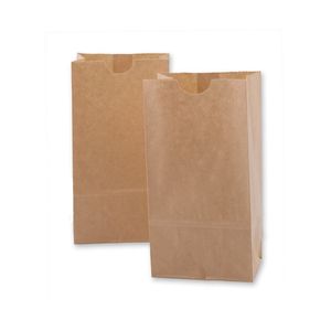 Bags Grocery Paper 2lb 500/bnd 4.18x2.63x8.13"