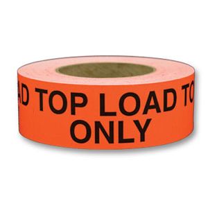 Labels Top Load Only 2x5" 500/rl Orange