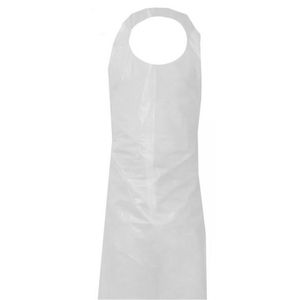 Apron Polyethylene Disposable 1.5mil 38x60" Premium Yellow 5x100/cs