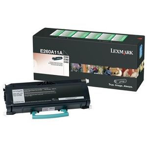 Laser Toner Lexmark E25X/E35X Black 3.5K Yield 3500 Pages