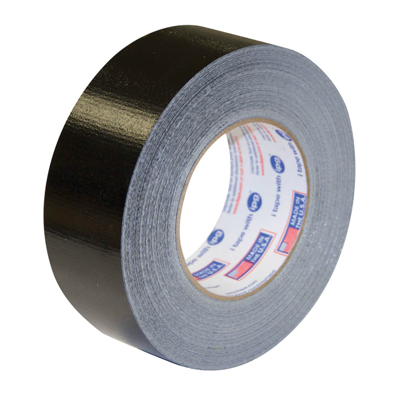 Tape AC20 Duct Heavy Duty 48mm X 54 8m 9 Mil Black 24rls Cs Whitebird   W7652 