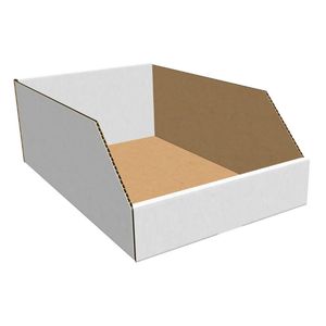 Bin Box 8x12x4-1/2" 32B White 50/bndl