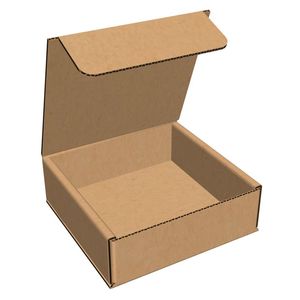 Mailers Corrugated 6x6x2 32B Kraft 50/bndl