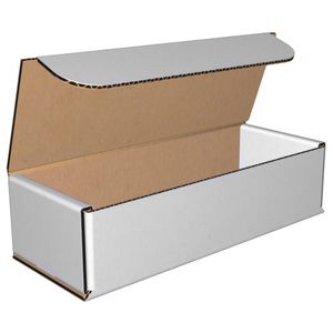 Mailers Corrugated 8x3x2 32B White 50/bndl