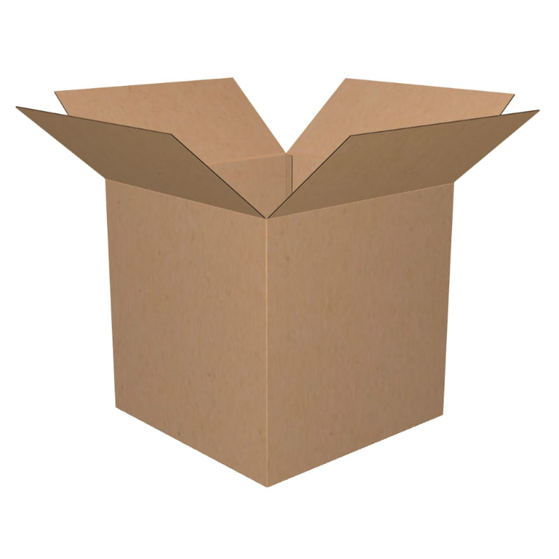 Box 27x27x27 32C Kraft 5/120 Whitebird