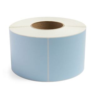 Labels Thermal Transfer 4x6" Blue 3" Core 4x1000/rl