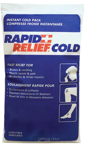 Rapid Relief® Instant Cold Packs | Each