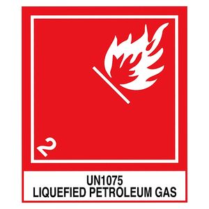 Labels Petroleum Gas 4x5" 500/rl UN#1075